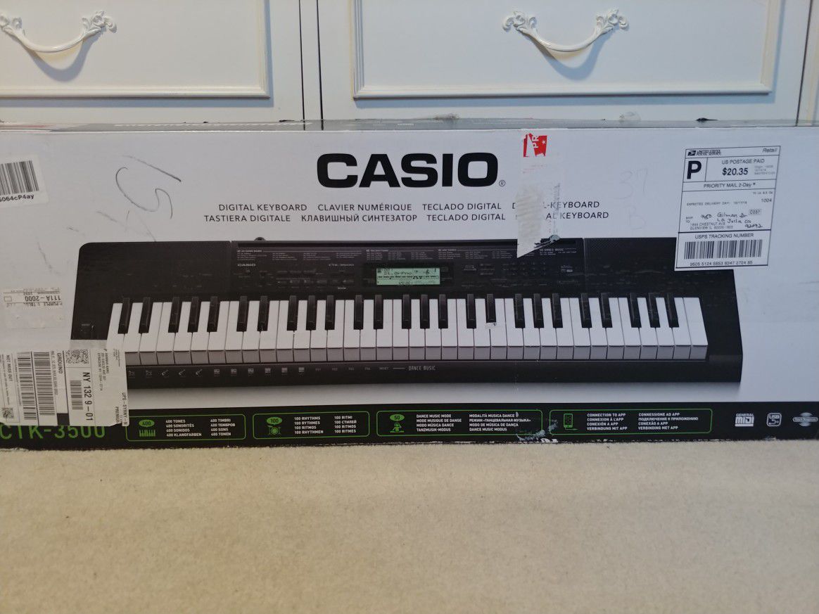 Casio Keyboard Piano (CTK-3500)