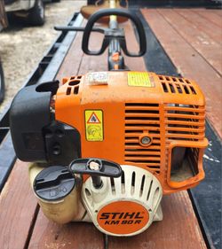 Stihl  KM 90 R w/ Weedeater Attachment