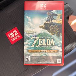 Nintendo Switch 2 - The Legend Of Zelda Tears Of The Kingdom 