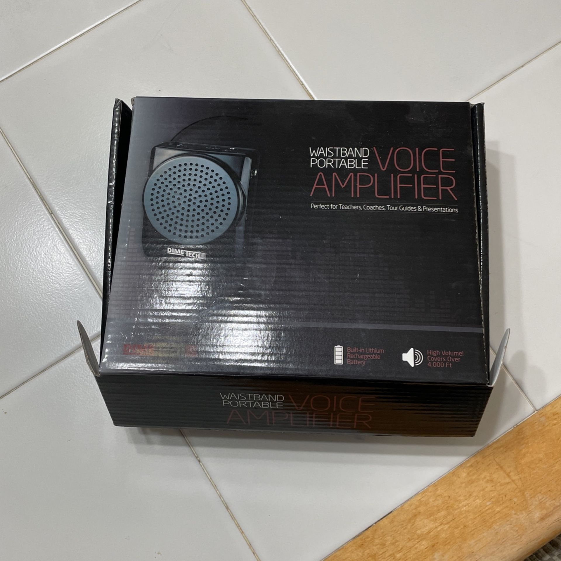 Waistband Portable Voice Amplifier