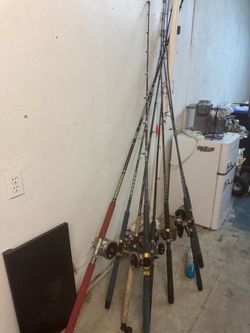 Surf pole and reel last one many deep sea but last surf was 200.00 Oct sale 100.00