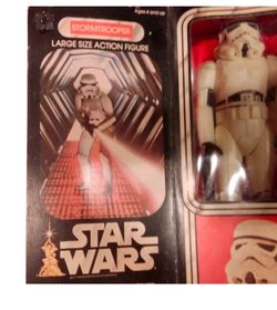 1978 Vintage Star Wars Stormtrooper 12 Inch Doll Figure Boxed Complete Insert