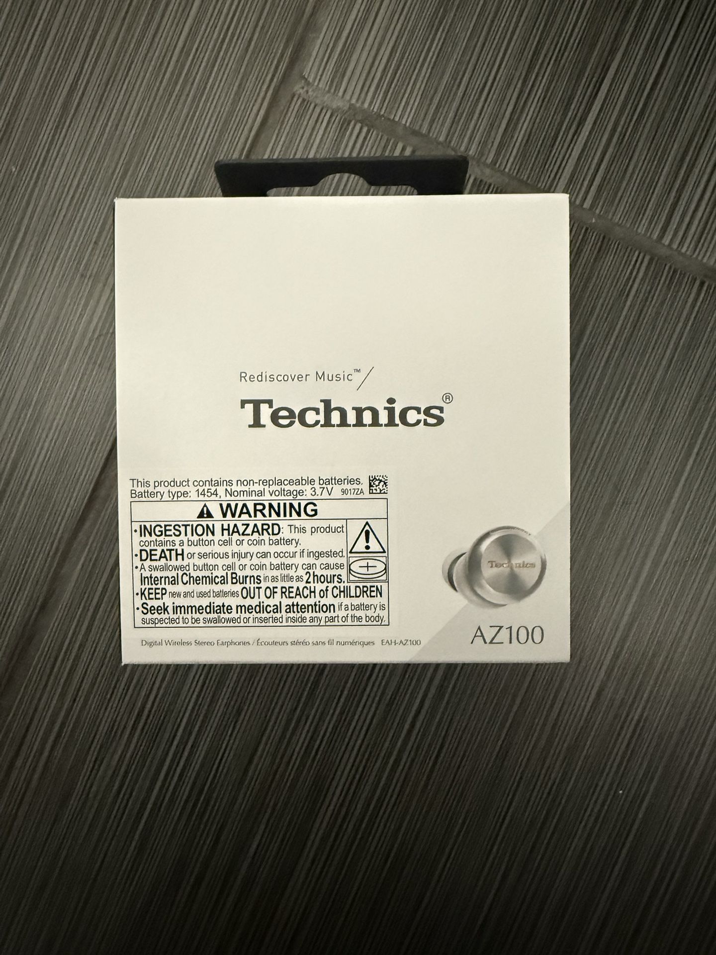 Technics Silver Earbuds