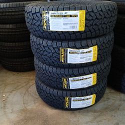 Set De Llantas Nuevas 235 75 15 AT APLUS 