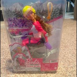 Barbie Winter Sports Para Alpine Skier Brunette Doll