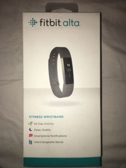 Fitbit Alta / 8 extra bands no charger