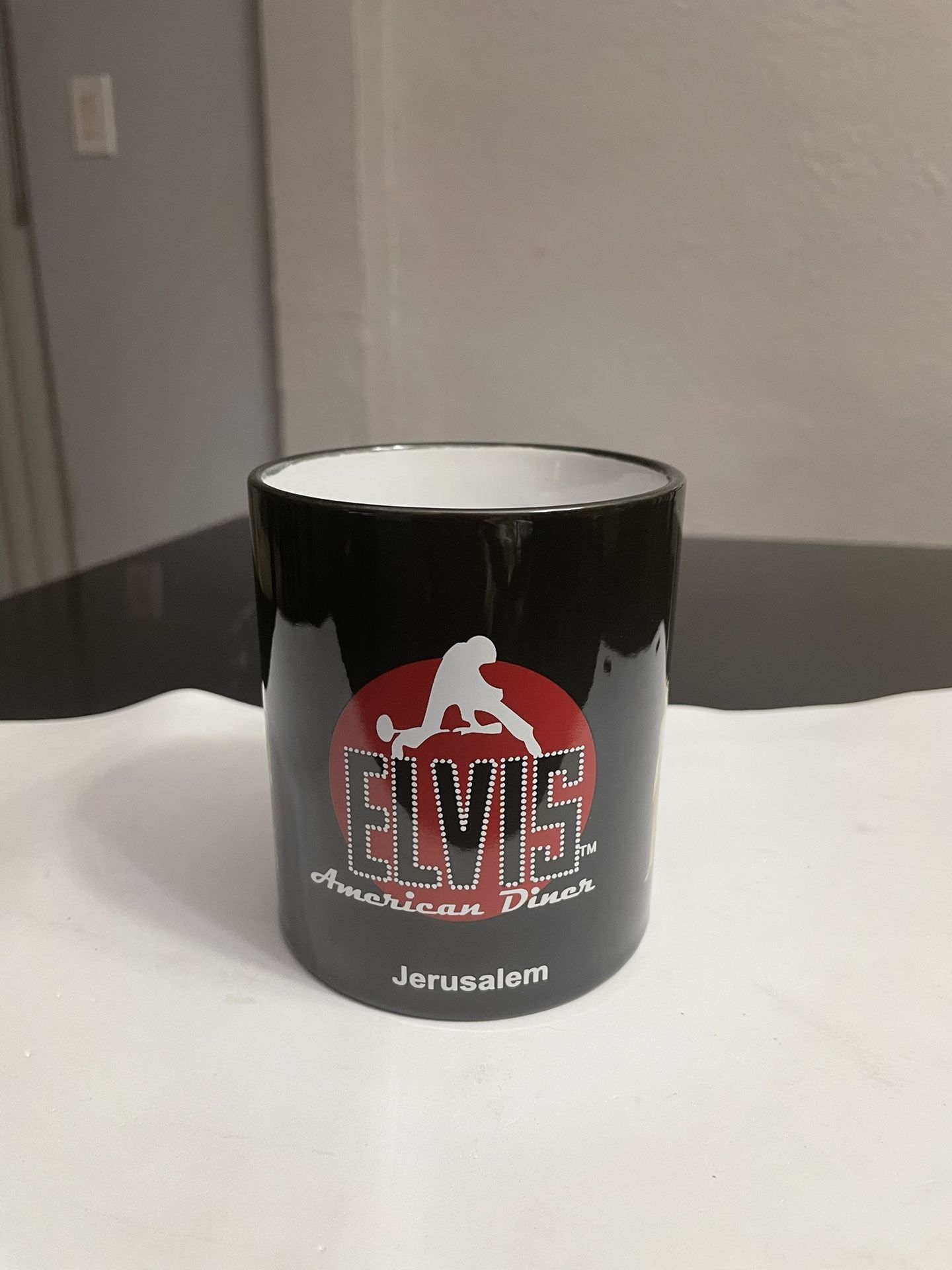 ELVIS PRESLEY American Diner JERUSALEM Mug-