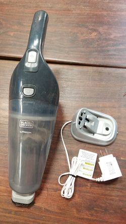 Black and Decker hand vac