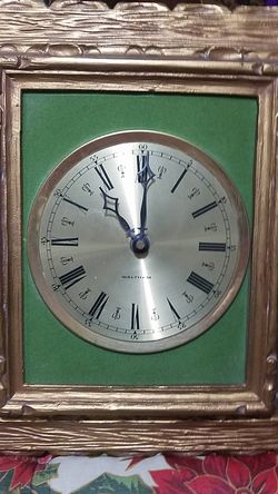 Waltham clock