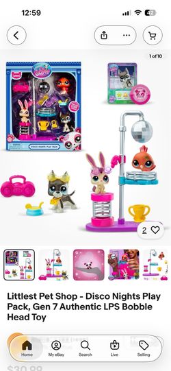 Little pet shop disco generation seven Brand New in box never used or opened