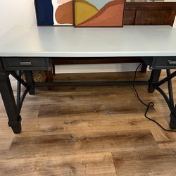 Stylish Solid Wood Desk from Costco