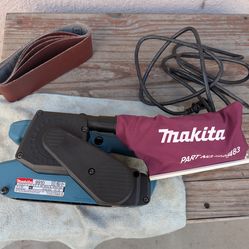 Makita belt sander new
