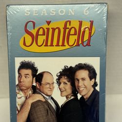 Seinfeld Season 6 DVD Box Set New Sealed.From a smoke free pet free home.