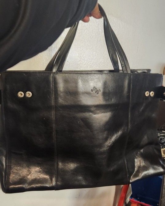 Big Leather Bagperfect For Laptop