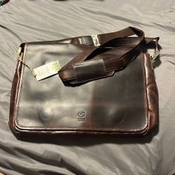 Rustic Town Leather Messenger Bag Laptop Bag