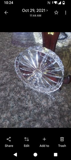 New Crystal 2 In 1 Candle Holder With New Candle