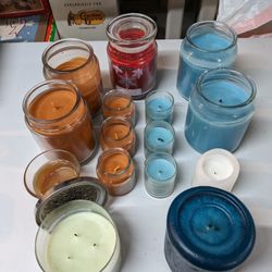 Sented Candles (New & Used)