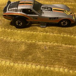 1977 HOT WHEELS MONGOOSE CORVETTE Tom McEwen Funny Car English Leather