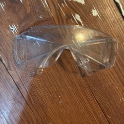 Clear Protective Goggles Plastic Eyewear for Adults Eye Protection