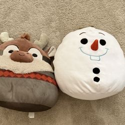 Sven  And Olaf Squishmallow 