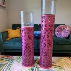 Pier 1 Hurricane Candle Pillars