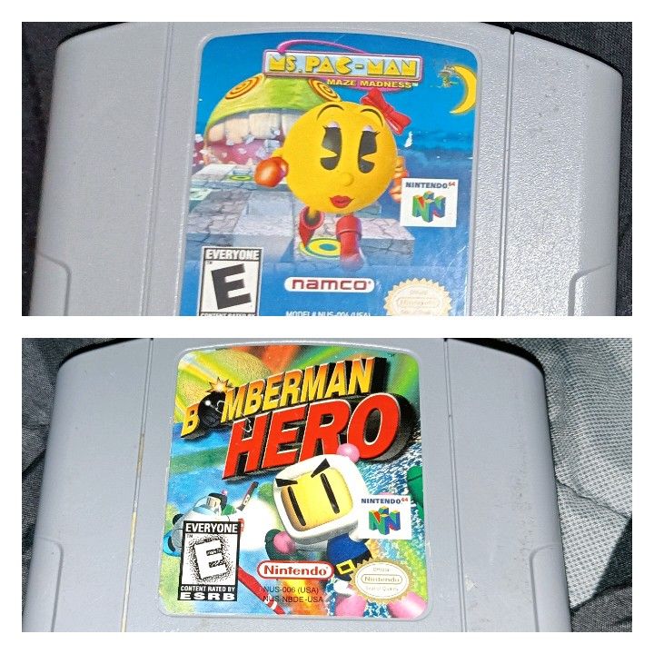 Lot of 2 Nintendo 64 Games