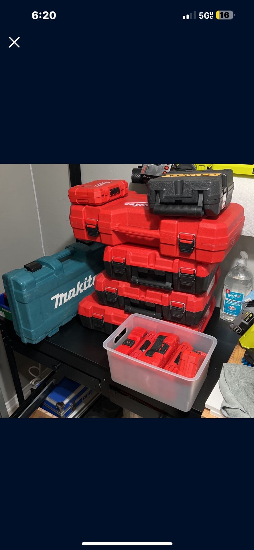 Empty Toolboxes For Storage Organizers