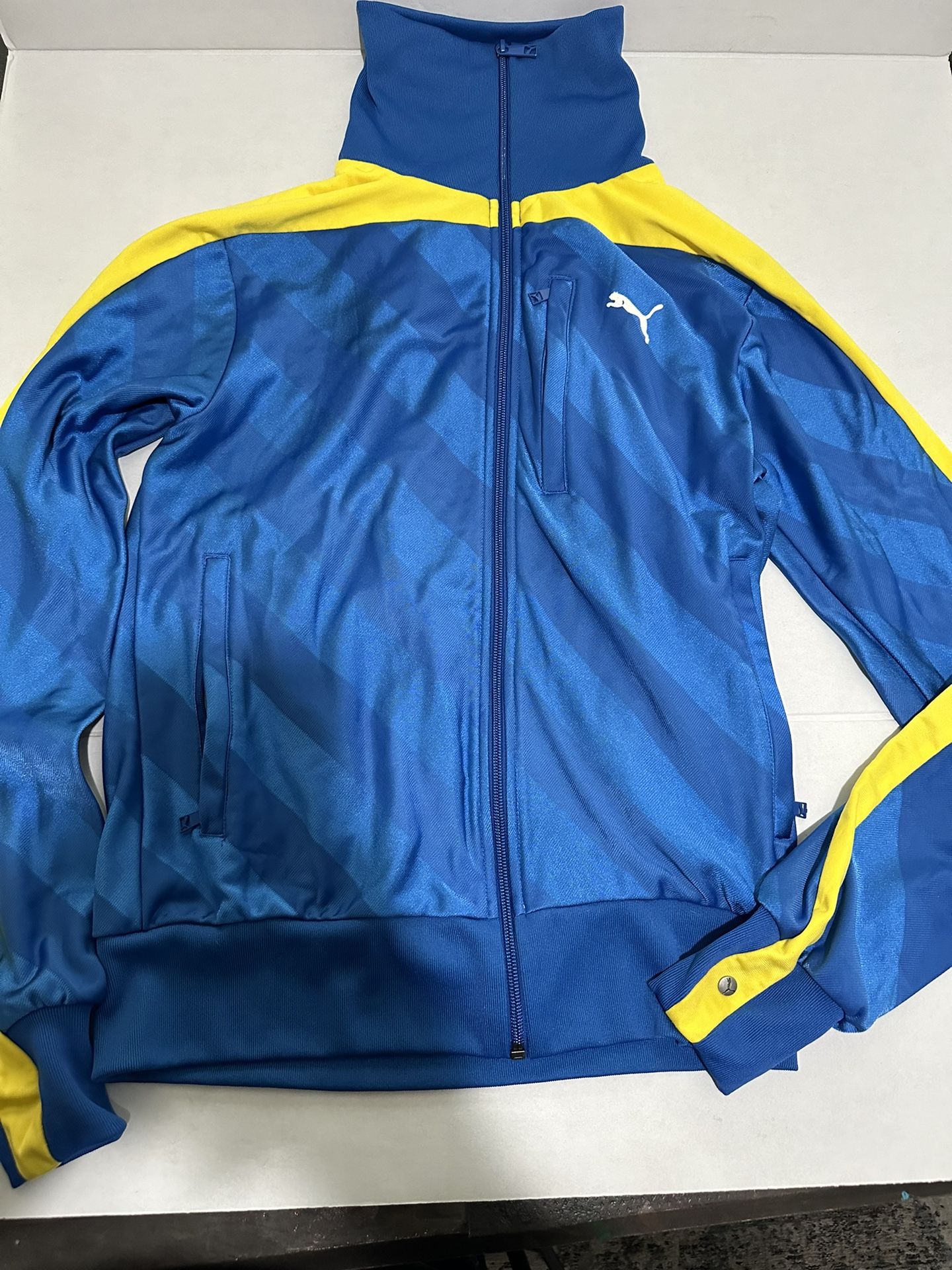 Vintage Retro Puma Jacket Size S Excellent Condition