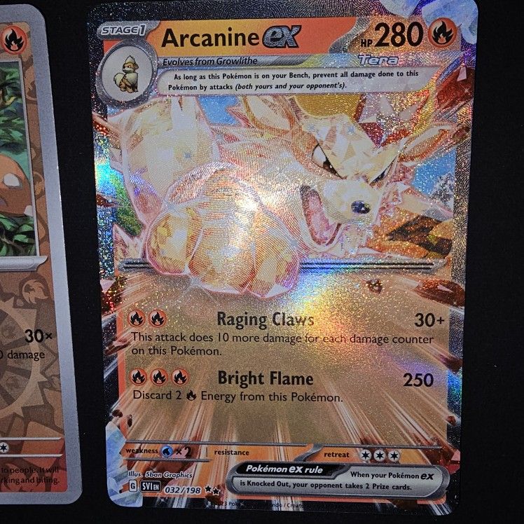 Arcanine EX Bundle ( Pokemon Tcg Singles)