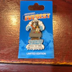 Disney WDW Passholder Exclusive Expedition Everest Opening Day Pin LE 2000 NEW