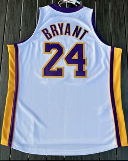 100% Authentic Kobe Bryant Mitchell Ness 08 2009 Finals Lakers Jersey Size  48 XL