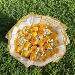 ramo de flores amarillas 