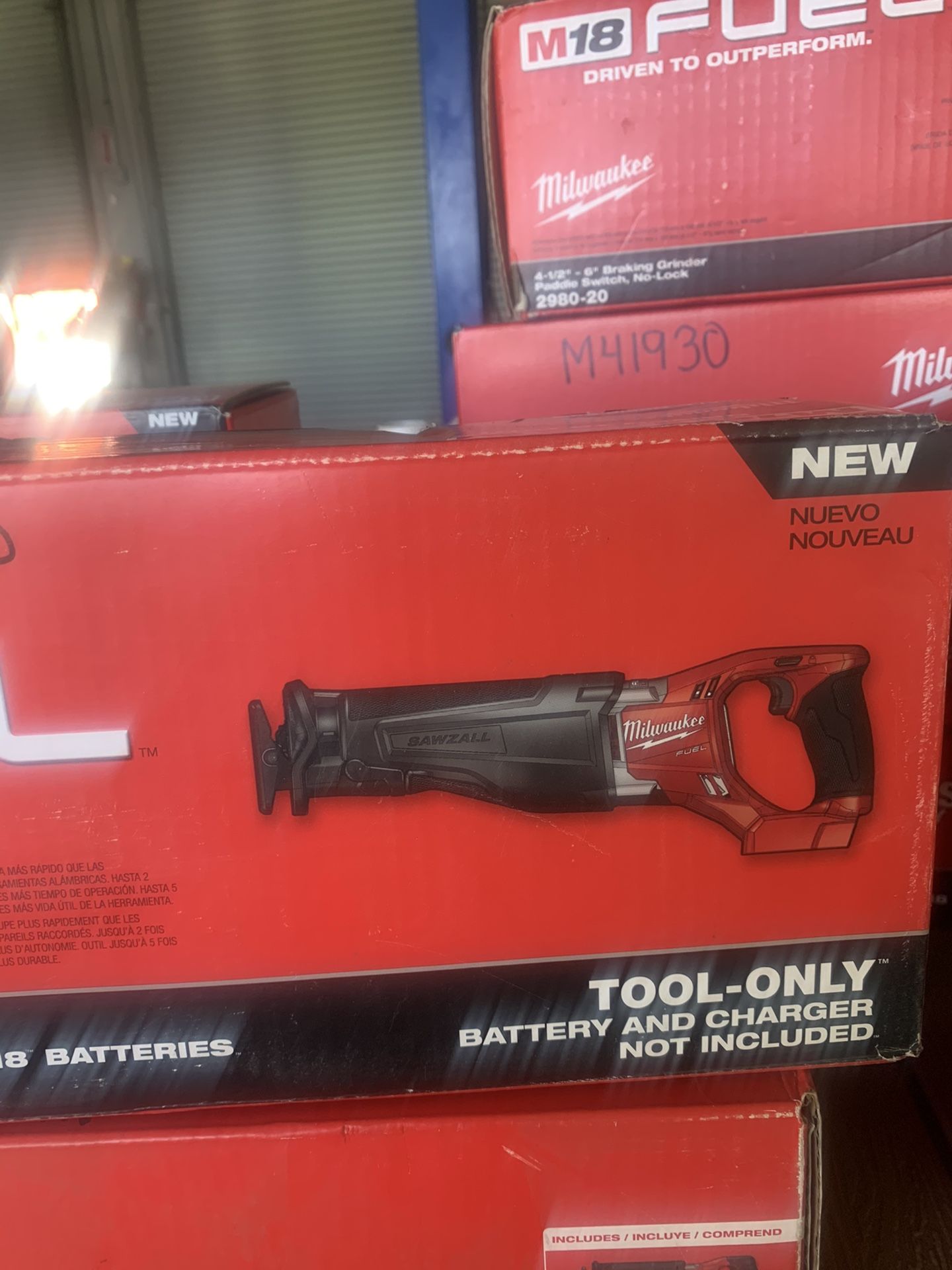 Milwaukee M18 Sawzall