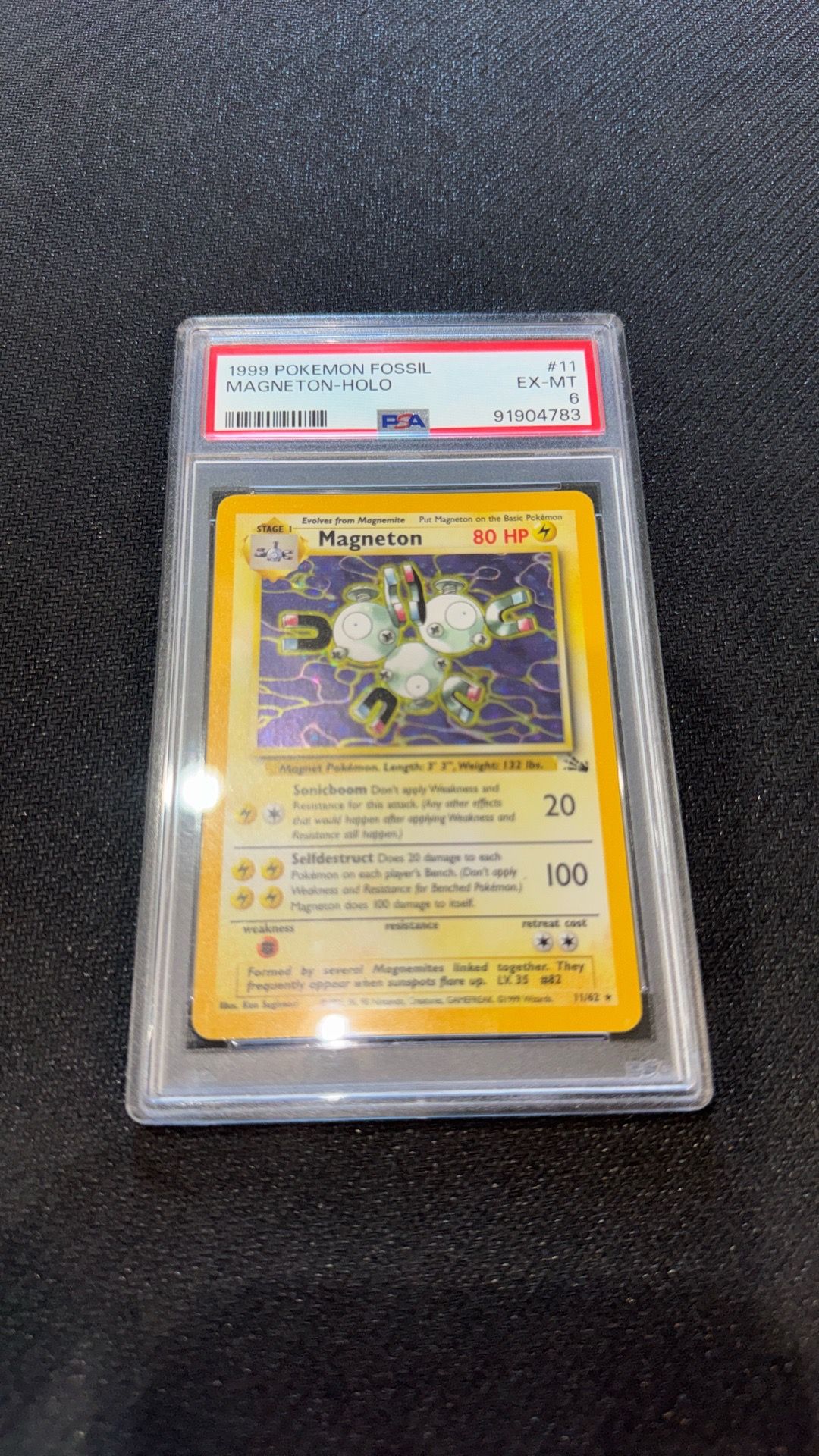 Pokemon 1999 Magneton Holo