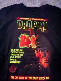 GLOW DISNEY Tower of Terror Large Shirt