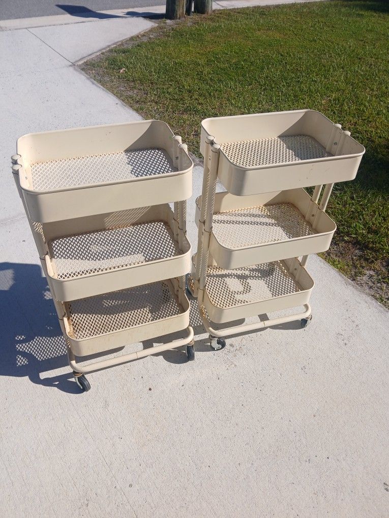  3 Tier Storage Karts