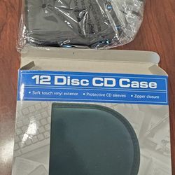12 Disc CD Zipper Case