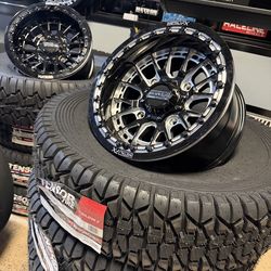 ON-SALE Metal Fx 15” Beadlock wheels & 37x10-R15 TENSOR DSR TIRES For 4 5 6 Lug SXS UTV (We Finance)