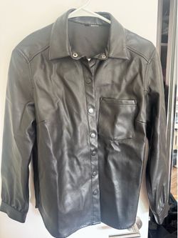 Leather shirt