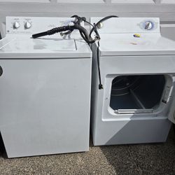 GE Washer & Dryer Set – Reliable & Ready to Use