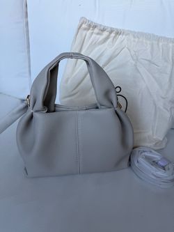 Polène Numéro Neuf Mini Top Handle Bag, Detachable Strap Gold
