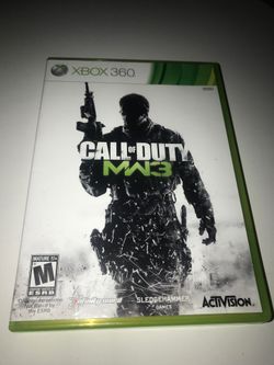 Call Of Duty Modern Warfare 3 Xbox 360