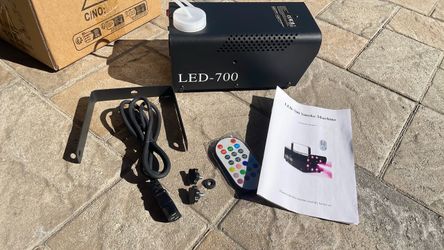 Fog machine 700W with RGB LED light effects!!!