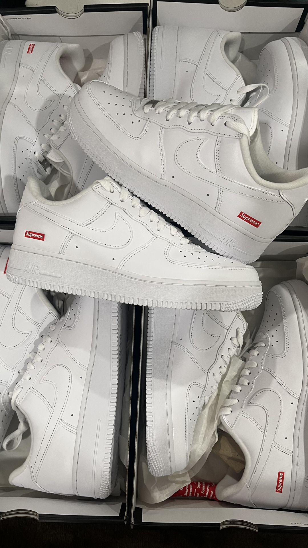 White Supreme Air Force 1