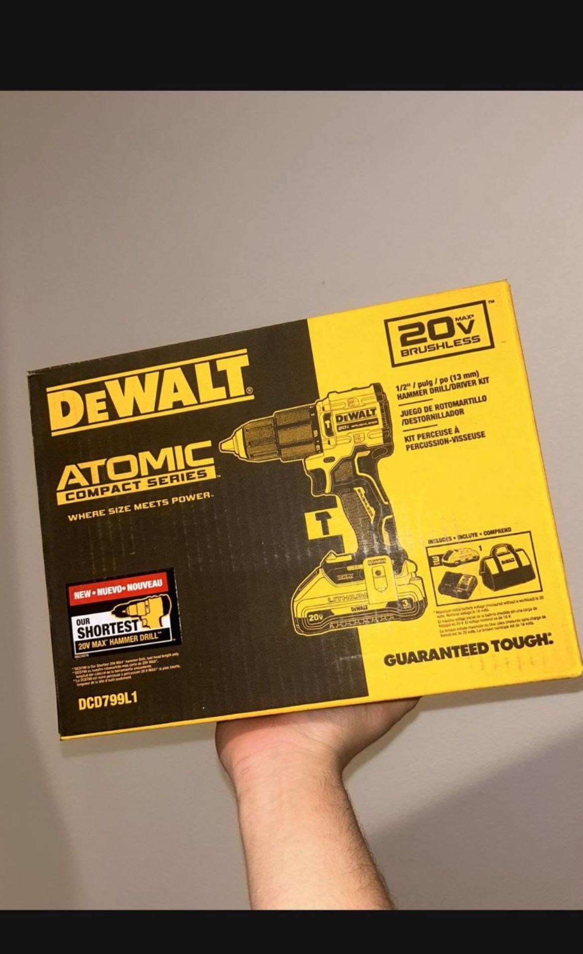 DEWALT ATOMIC 20-Volt Compact Hammer 