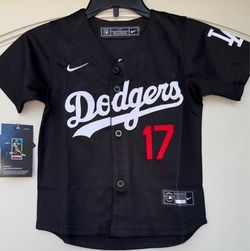 2T + YOUTH  SMALL - DODGERS #17 SHOHEI OHTANI  JERSEY
