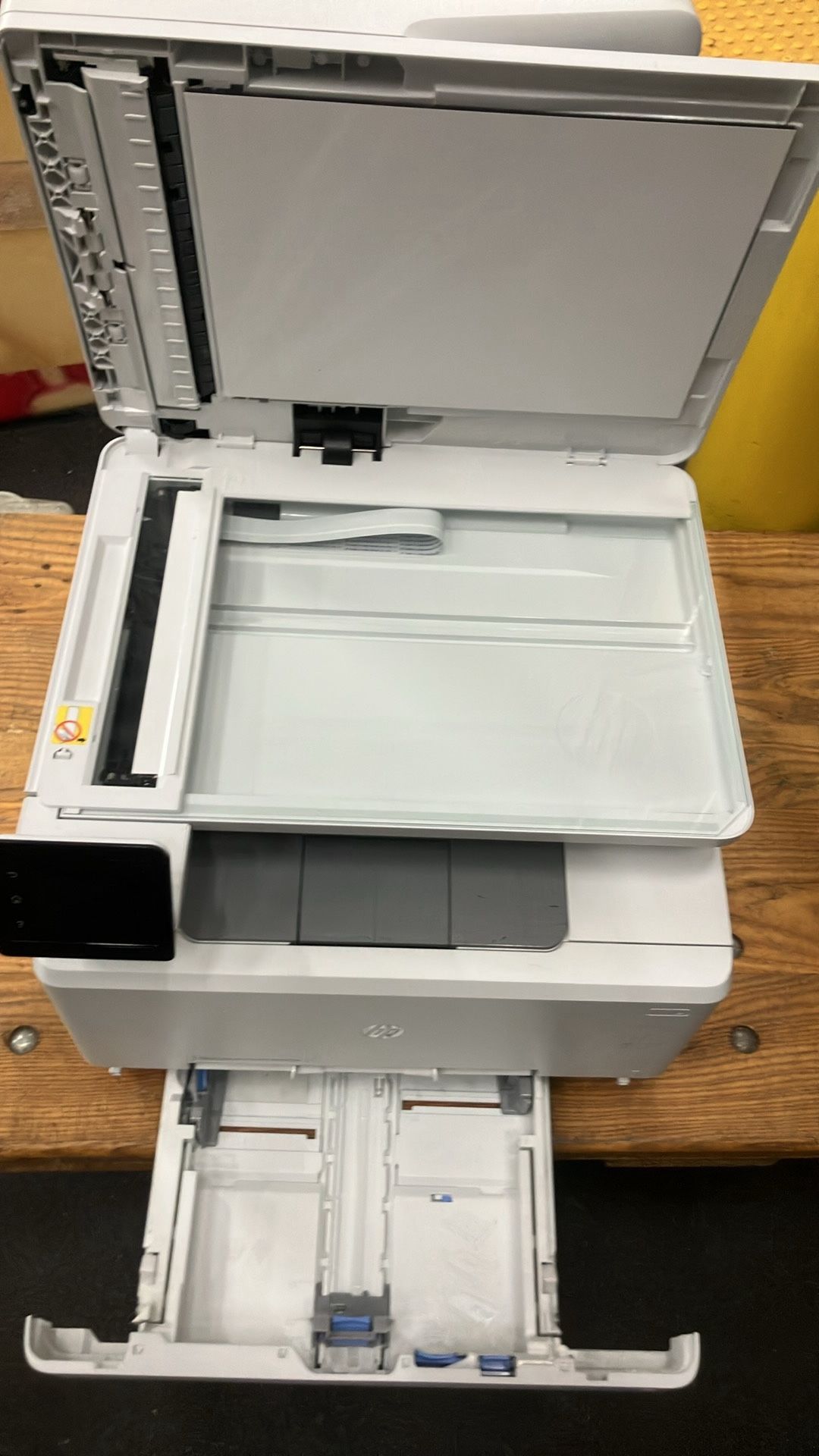 HP Color LaserJet Pro MFP M283fdw multifunction printer.