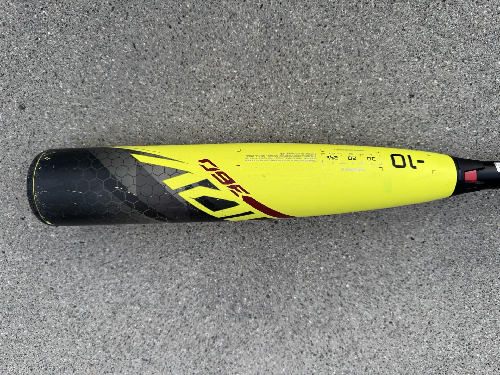 Easton ADV 360 USA 30”/20 oz Drop 10 Baseball Bat