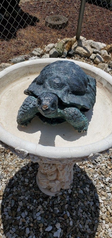 Turtle Garden Statue