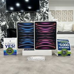 12.9” Apple iPad Pro 6th Gen M2 Chip WiFi 128gb 8gb